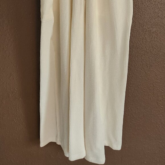 Simply Southern Knit Jumpsuit Size M Ivory - Picture 4 of 4
